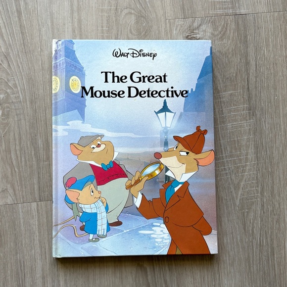 Disney Other - Vintage 1987 Disney Book “The Great Mouse Detective”